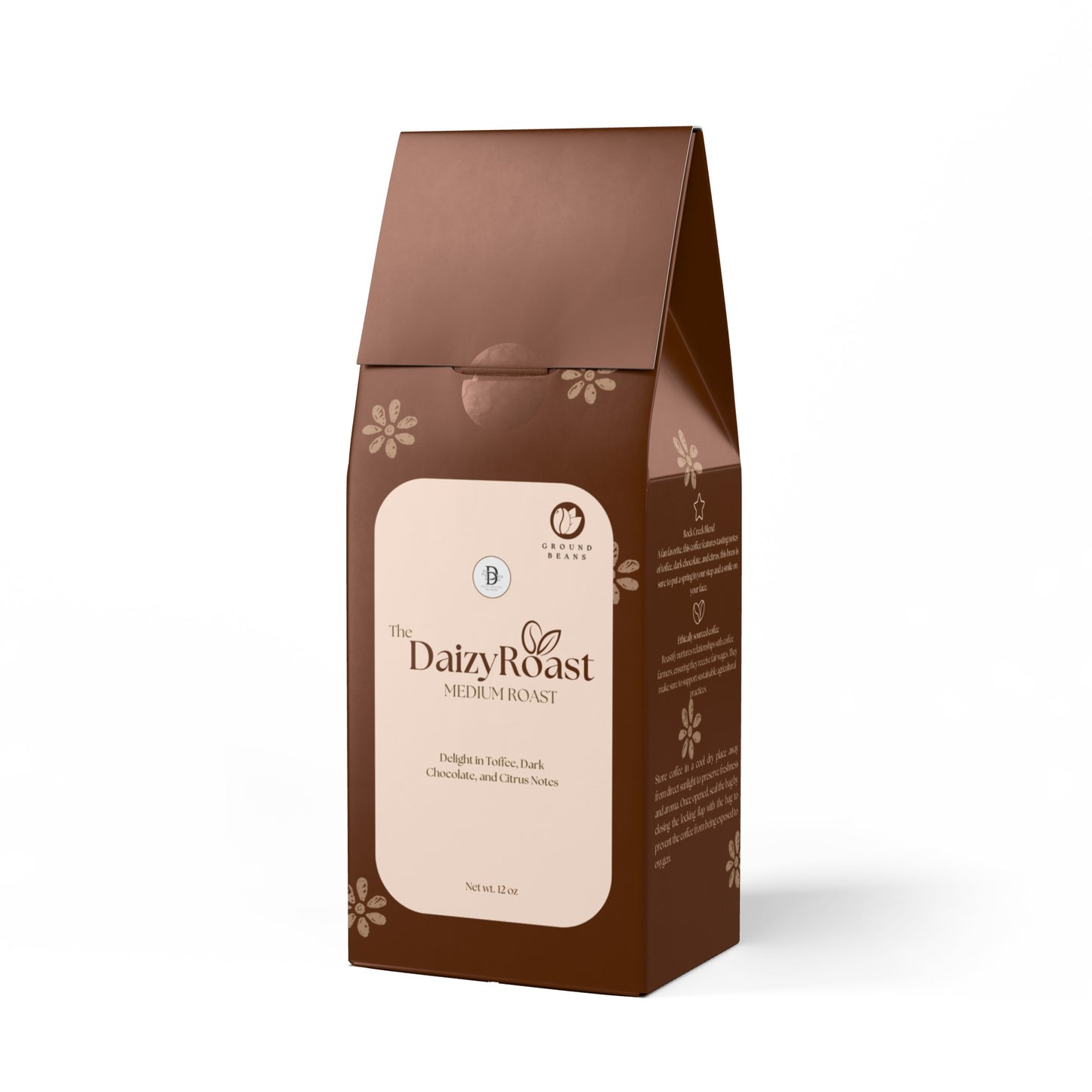 The DaizyRoast, Medium Roast, Rock Creek Coffee Blend, 1 bag (12 oz)