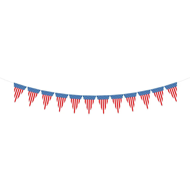 American Independence Day Party Supplies: 4th of July Decor and Disposable Tableware Set