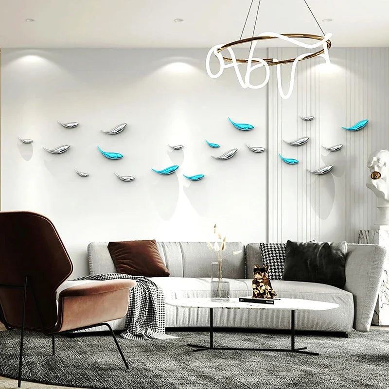 Decorative Fish Wall Art: Creative Accents for Bedroom and Restaurant Decor